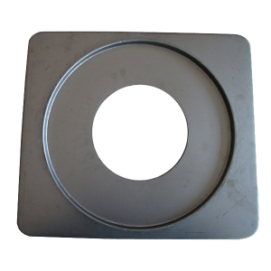 Fingerprint-Resistant Durable Filter Element End Caps Square Flanged Filter Cartridge