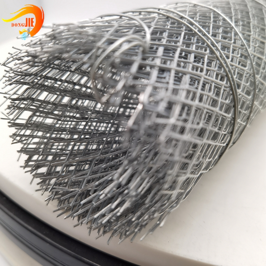Good quality Expanded Metal Panels - Galvanized Expanded Metal Mesh Construction Plastering Mesh Roll – Dongjie