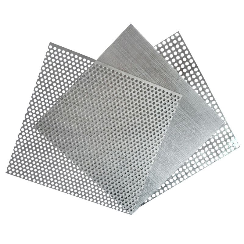 Factory Supply Perforated Ceiling Panels - Courtyard Aluminium Perforated Metal Screen for Garden Decorative Aluminum Fence – Dongjie