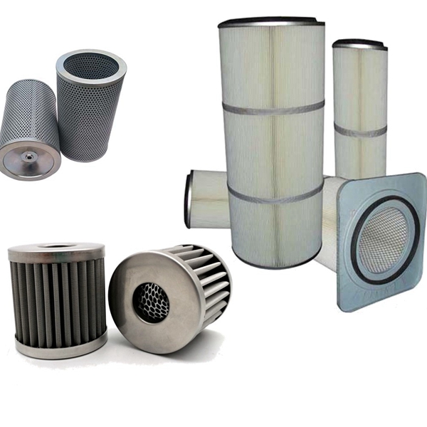 Metal Filter Mesh and Metal End Caps Manufacturer for Cartridge Cylinder Air Filter