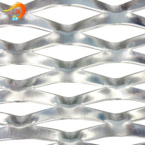 Nerūdijančio plieno vielos aliuminio metalinis tinklelis Expanded Metal tinklelis