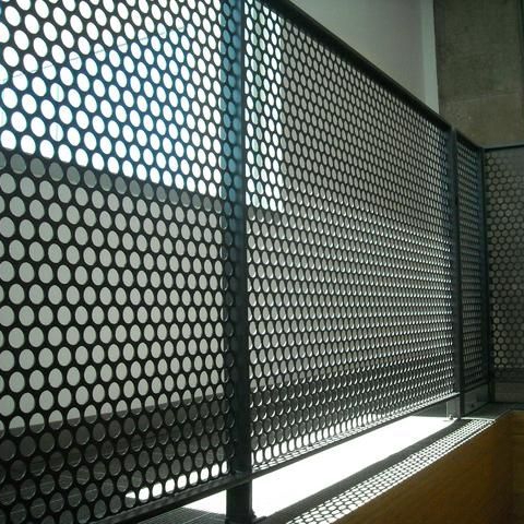 PriceList for Black Perforated Sheet - OEM Perforated Metal Railing Infill Panels – Dongjie
