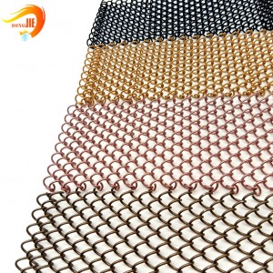 Oem Architectural Mesh Chain Link Mesh Curtains for indoor decoration