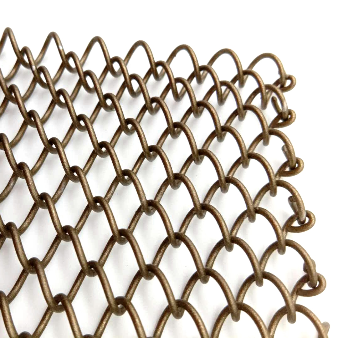 Hot-selling Aluminum Chain Link Curtain - China Interior Decorative Galvanized Chain Link Mesh – Dongjie