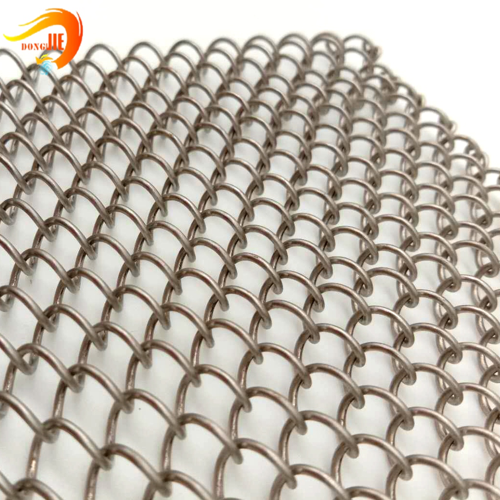 Low price for Chain Door Curtain - Good price Galvanized Hexagonal Hole Chain Link Mesh Fence – Dongjie