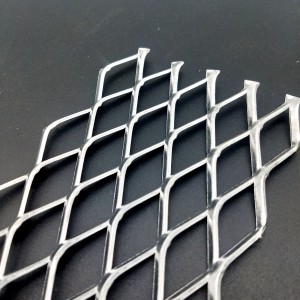 OEM Aluminum Diamond Expanded Metal Mesh for Facade Cladding