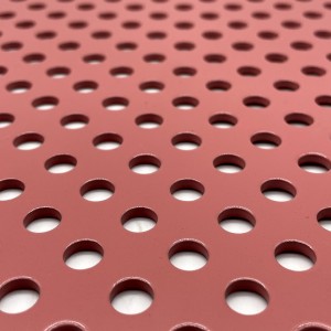 Ventilation and heat dissipation metal plate perforated metal mesh