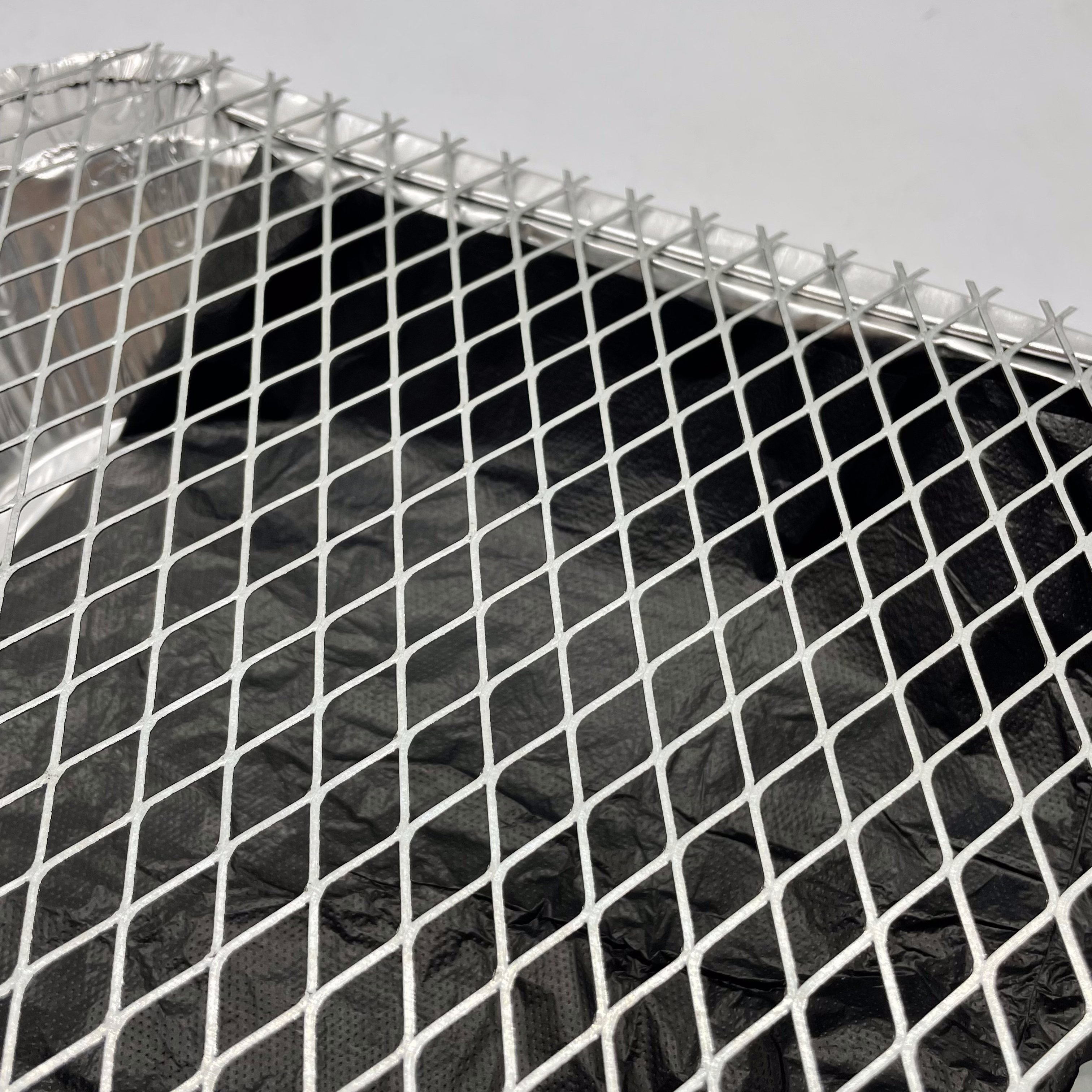 Expanded metal barbecue mesh