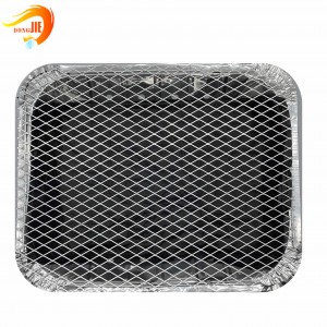 Outdoor bbq kitchen barbecue net expanded mesh for restaurant