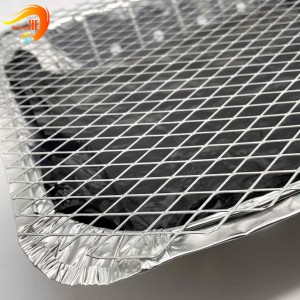 High Temperature BBQ Net Galvanized Flattened Expanded Metal Mesh