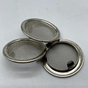 Nerūdijančio plieno austos vielos metalo tinklelio filtro tinklelio disko ekranas