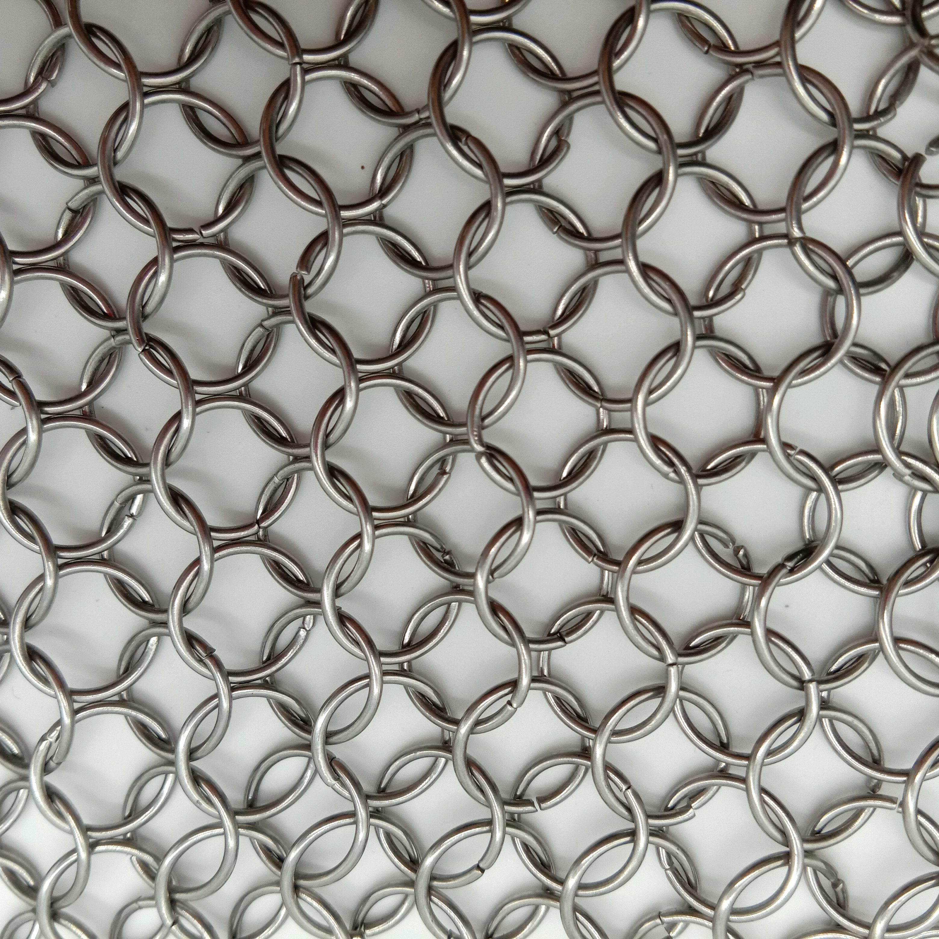 Factory Supply Metal Chain Link Curtain - Stainless steel chain link ring mesh curtain fence – Dongjie
