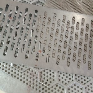 Galvanized capsule hole perforated sheet punching metal mesh