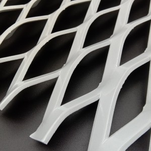 Декоративен персонализиран алуминиев разтегнат метален мрежест окачен таван