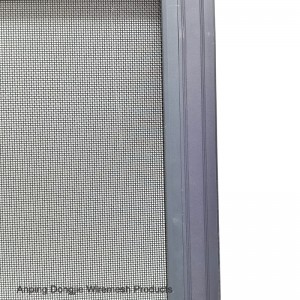 Anti mosquito insect 18×16 mesh aluminum window security screen