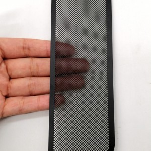 Laser motong perlakuan Perforated Metal lambar pikeun Speaker grille