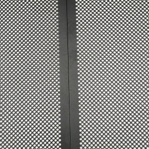 304 Stainless Steel Black Perforated Sheet Metal kanggo Speaker Grill