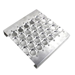 Galvanized stainless steel perforated metal mesh for skid plate safety grating