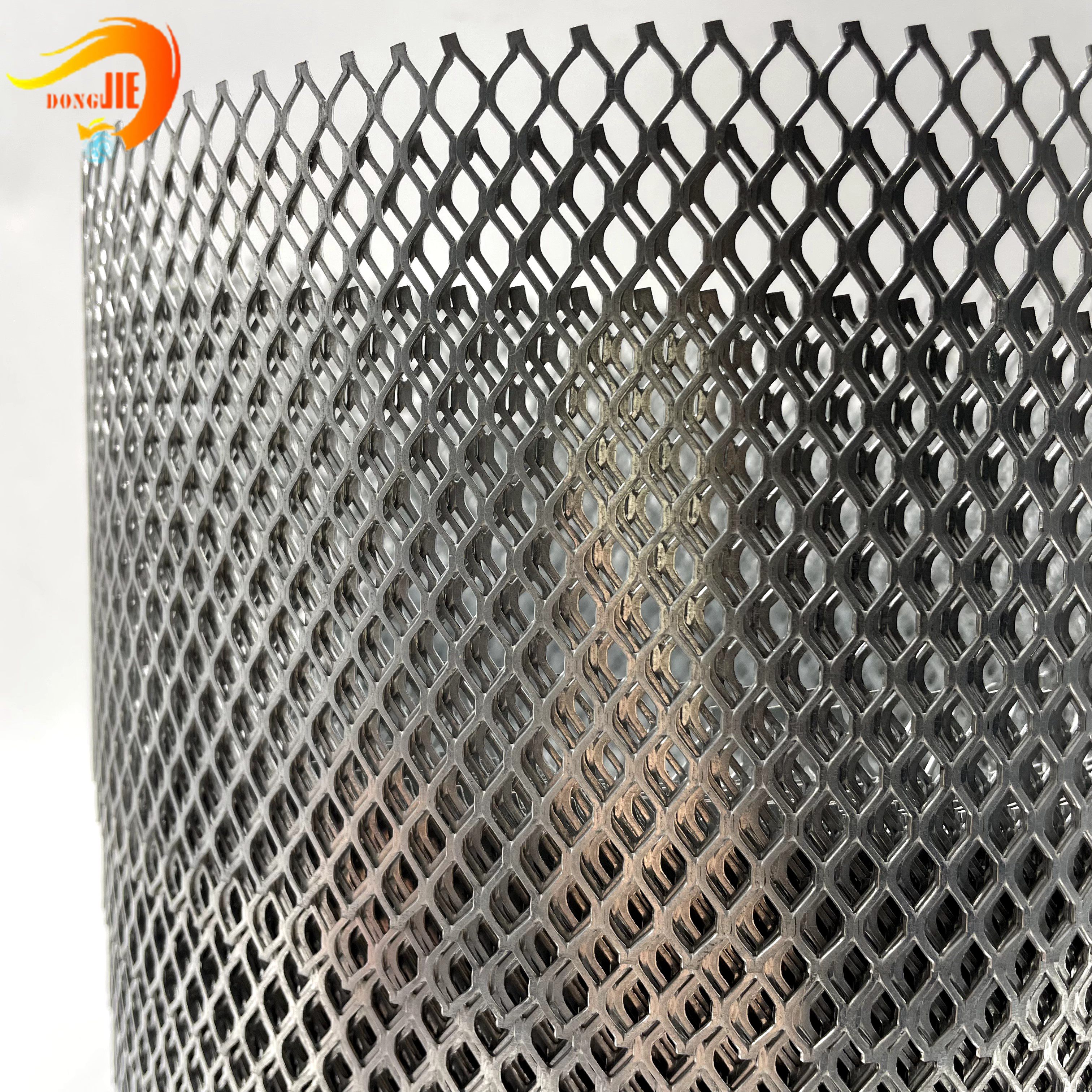 OEM manufacturer Grill Mesh For Bbq - Wholesale expanded mesh metal cartridge filter mesh – Dongjie