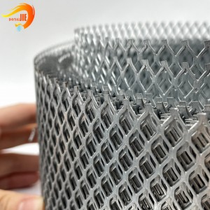 China Diamond Mesh Expanded Metal Mesh kanggo Filter