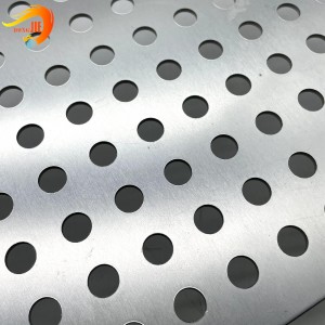 Düşük Fiyat ISO9001 galvanizli Delikli Metal Panel Hasır