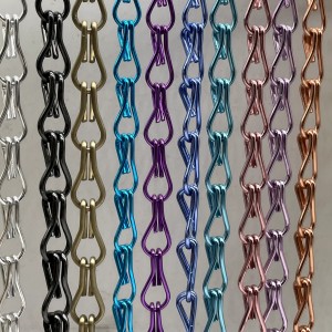 Řetězová záclona / řetězová zástěna pro domácí dekoraci