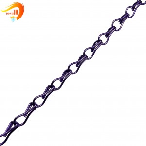 Decorative Anodized Aluminum Chain Link Curtains Screen