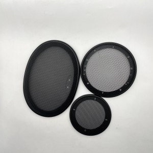 5 inch steel black speaker grill mesh grill replacement