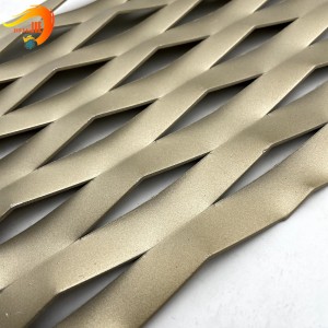 Aluminium hiasan dimekarkeun bolong logam pikeun témbok curtain adul