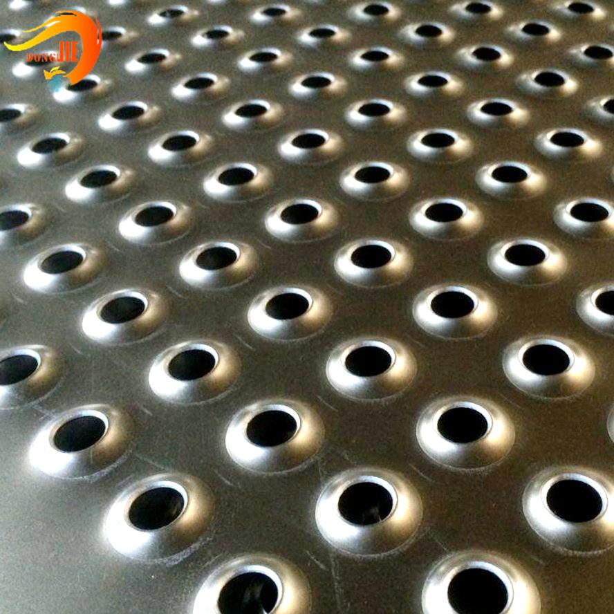 Wholesale Perforated Plate - Galvanized steel perforated metal mesh anti-slip walkway – Dongjie