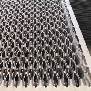 Customized 304 Stainless Steel Sheet Metal Mesh Perforated Anti Skid Plate