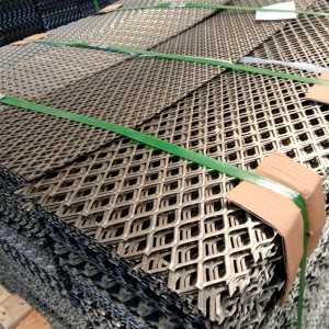 Factory source China 2mmx3mm Aluminum Plate Expanded Metal Mesh