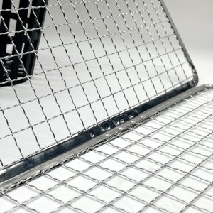 Galvanized wire barbecue wire mesh for bbq mesh
