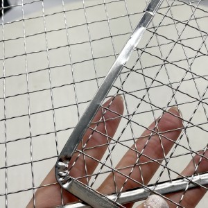 Chinese Professional Factory Price SUS304 Wire Barbecue Grill Wire Mesh BBQ Mesh/ Baking Tray Mesh