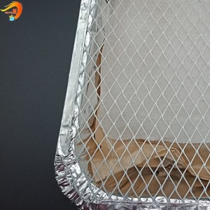 Stainless Steel Square BBQ Grill Net Expanded Metal Sheet