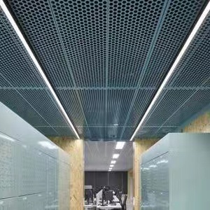 Architectural Ceiling Aluminium Perforated Metal Mesh