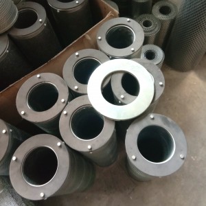 Stainless steel adsorbed activated carbon air filter cylinder