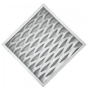Powder Coated Aluminium Light Weight Expanded Wire Metal Mesh Ceiling