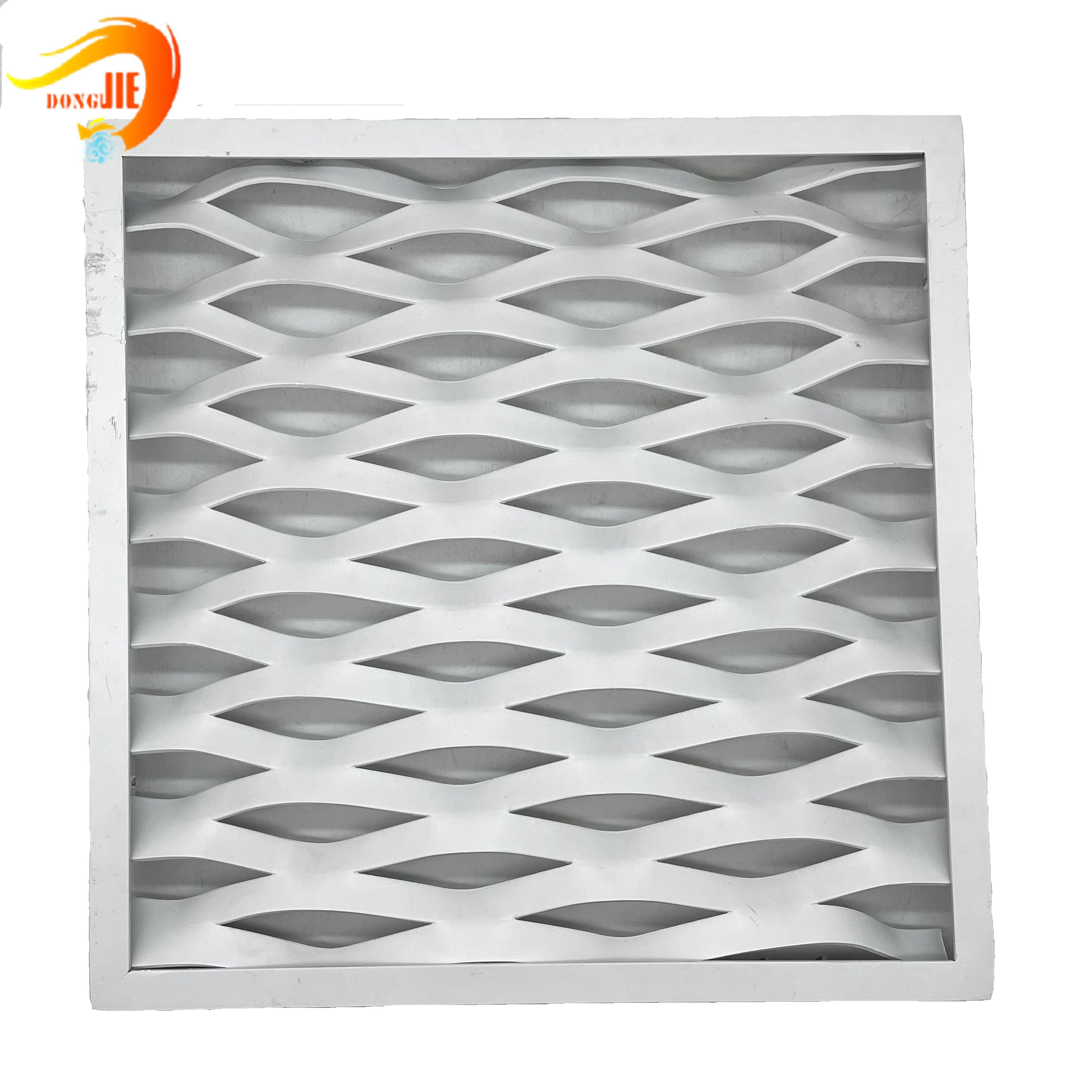 Low price for Expanded Metal Plate - Interior Office Decoration Ceiling Aluminum Expanded Metal Mesh  – Dongjie