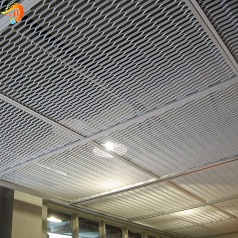Factory Supply Black Expanded Metal - Customized expanded metal mesh aluminum alloy ceiling tiles – Dongjie