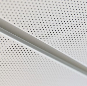 Dekoratiewe hangplafon aluminium geperforeerde metaalplaat