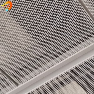 2022 Soundproof Powder Coated Expanded Metal Mesh Ceiling Tiles