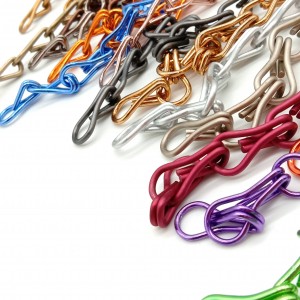 Decorative Double Hook Chain in Various Colors Can Be Customized