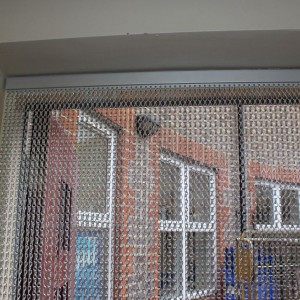 304 верижна завеса срещу мухи от неръждаема стомана за врата