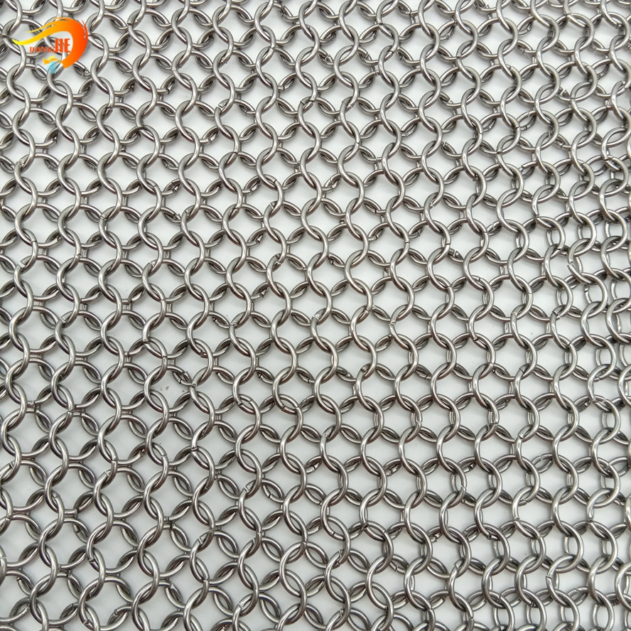 Hot sale Aluminum Chain Link Fly Curtains - Curtain Wall Building Decoration High-grade Chainmail Curtain Factory – Dongjie