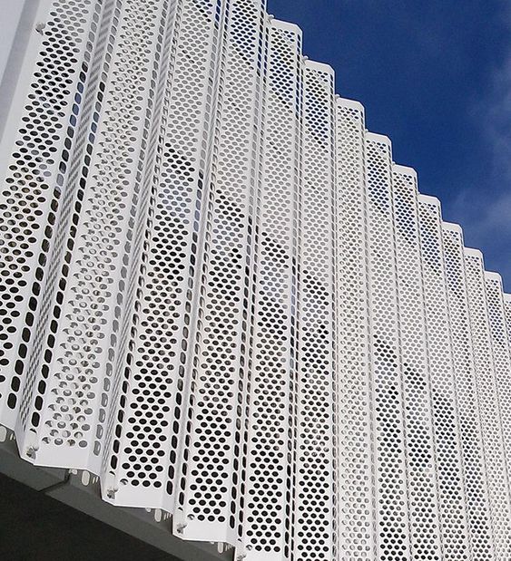 Hot-selling Perforated Wall Panel - Aluminium Mesh Perforated Metal Mesh For Facade Cladding – Dongjie