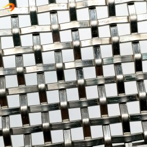 High Quality Steel Wire Mesh Flat Wire Decorative Crimped Wire Mesh