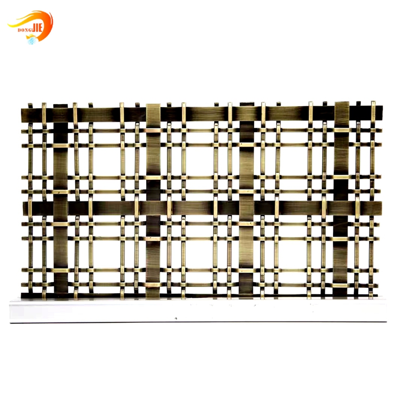 China Stainless Steel Wire /Brass Wire Decorative Crimped Wire Mesh factory  and suppliers