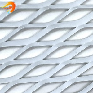 China flat stainless steel expanded metal mesh metal fencing