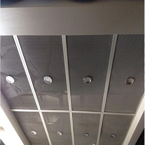 Ceiling tiles aluminum expanded metal ceiling panel